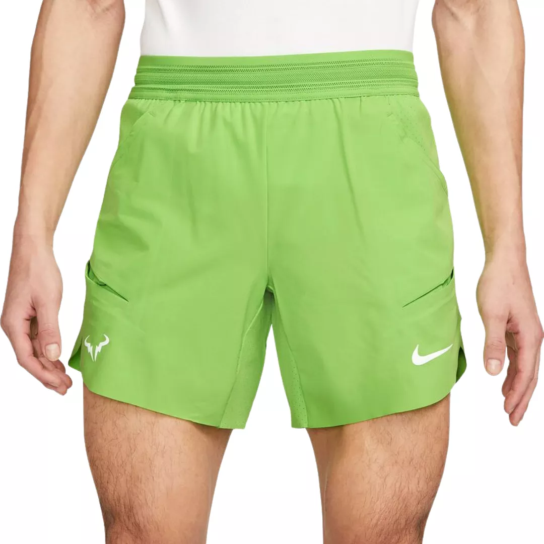 Nike  Rafa Men's Dri-FIT ADV 7 Tennis Shorts - Action Green /White