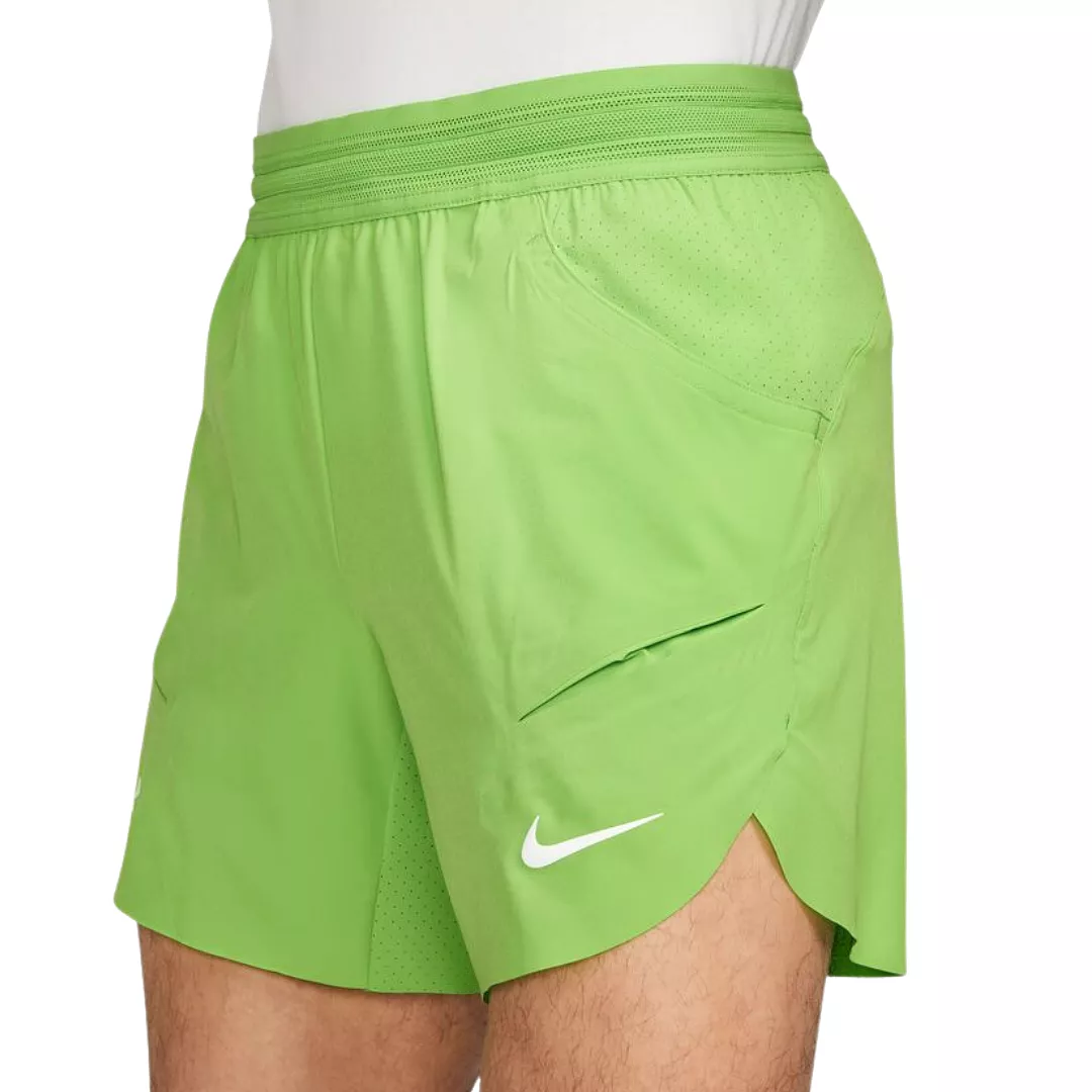 Nike  Rafa Men's Dri-FIT ADV 7 Tennis Shorts - Action Green /White