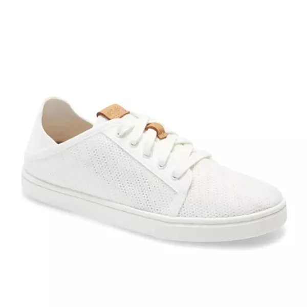 OluKai Women's Pehuea LI White/White