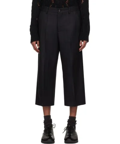 Our Legacy Black Tuxedo Capri Trousers