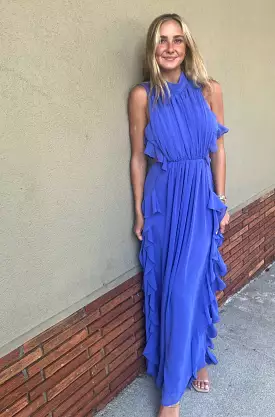 Palace Blue Maxi Dress