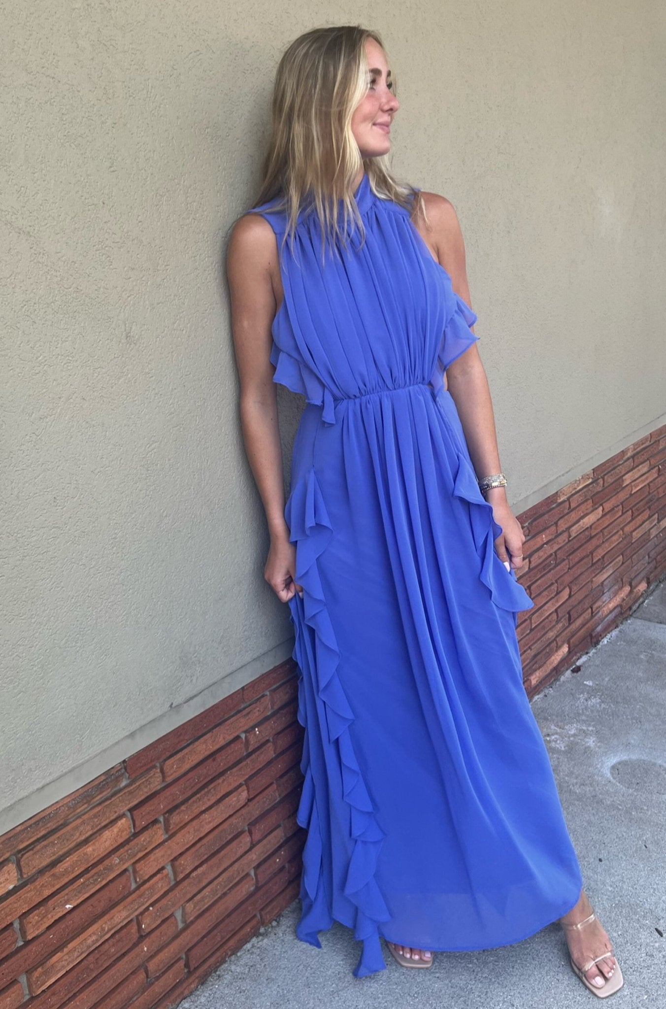 Palace Blue Maxi Dress