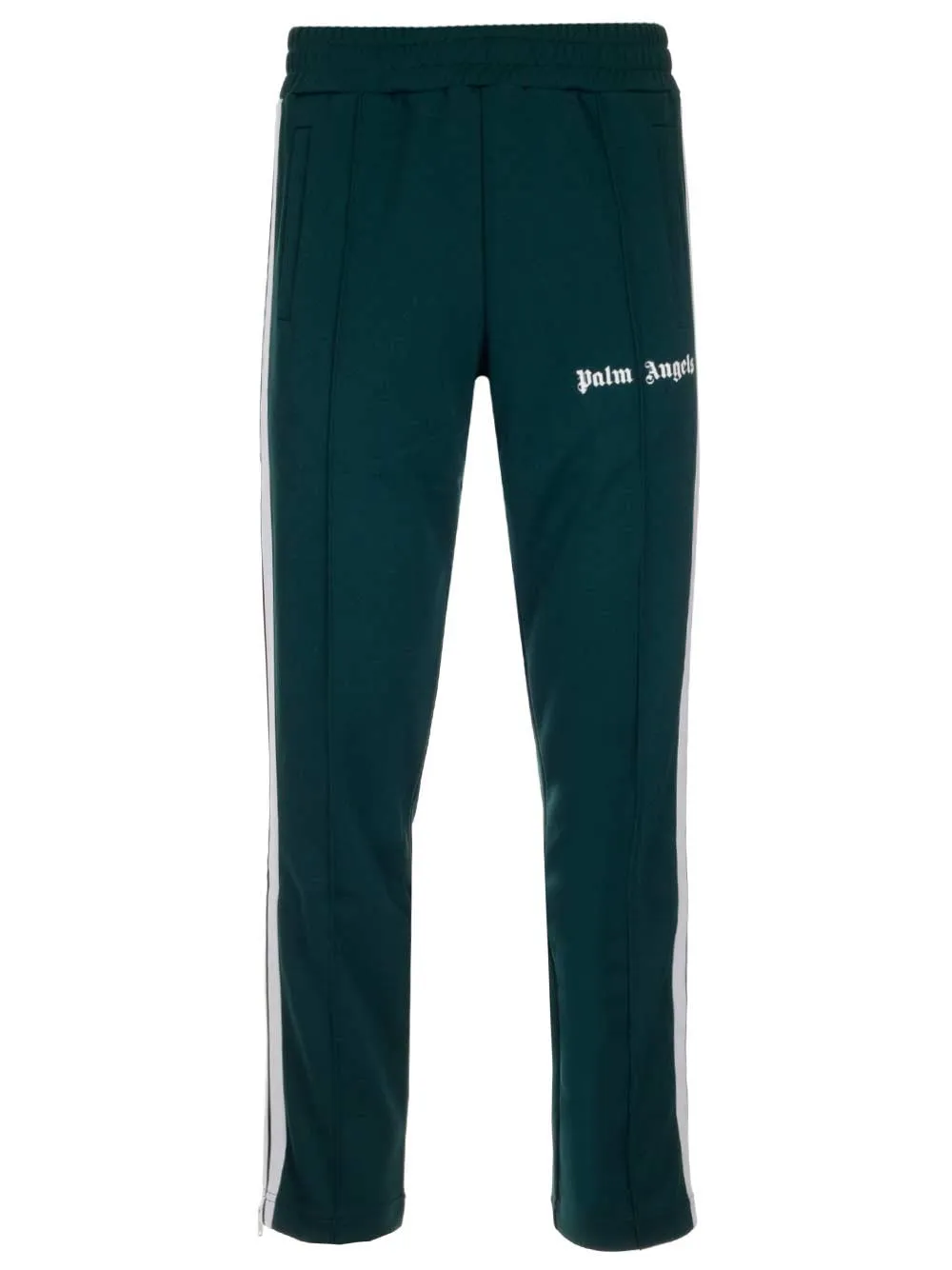 Palm Angels Logo Printed Side Striped Track Pants