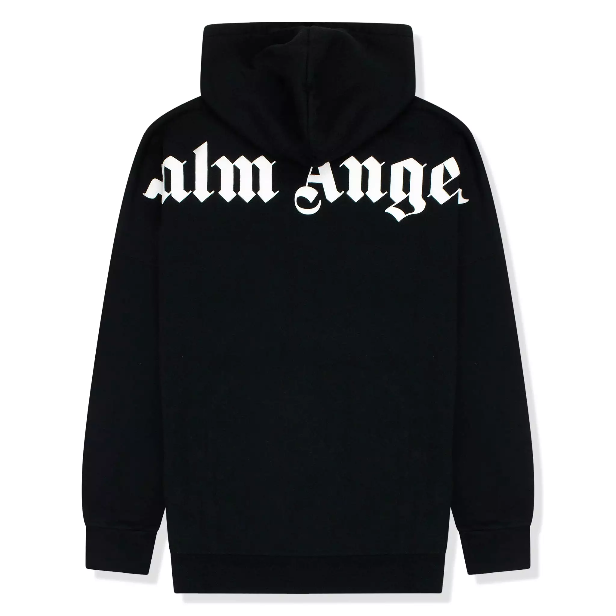 Palm Angels Over The Head Logo Black Hoodie