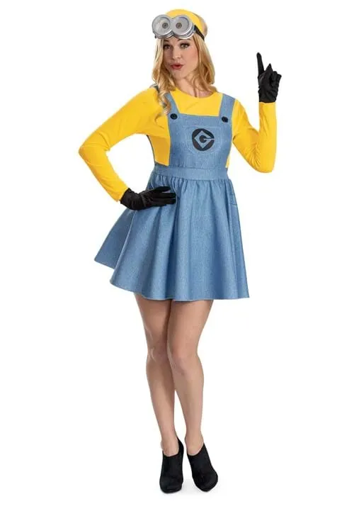 Plus Size Women's Minion Costume Dress | Minion Costumes