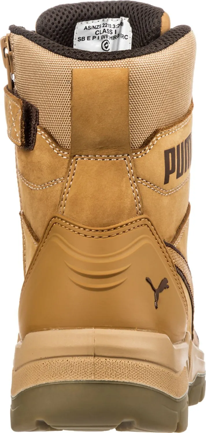 Puma Safety Womens Conquest CTX High EH WP ASTM Wheat Leather Work Boots