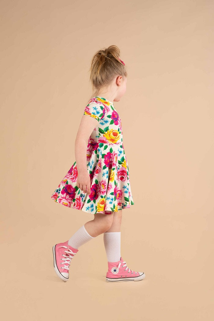 Rock Your Baby Chintz Waisted Dress