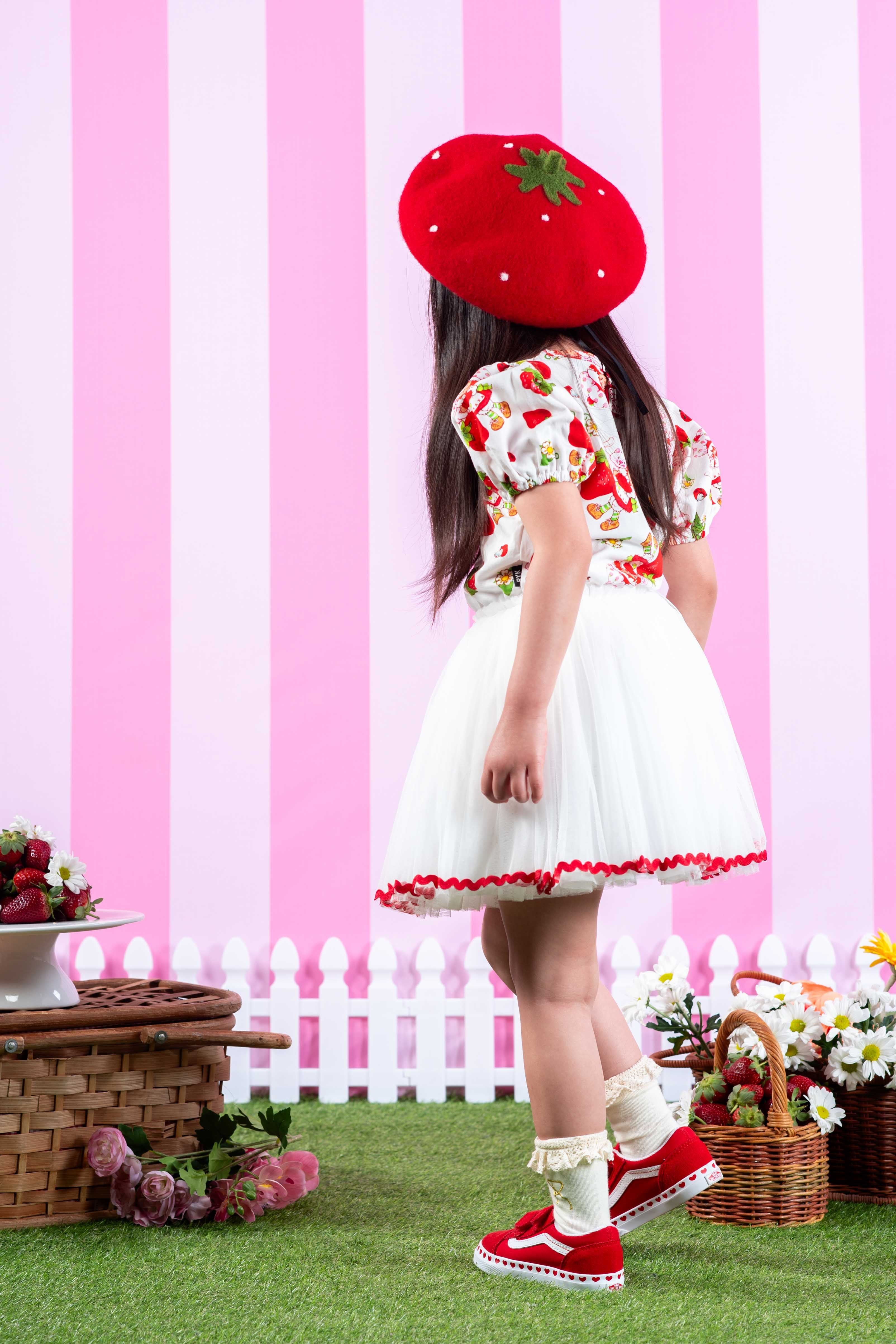 Rock Your Baby Strawberries Forever Circus Dress