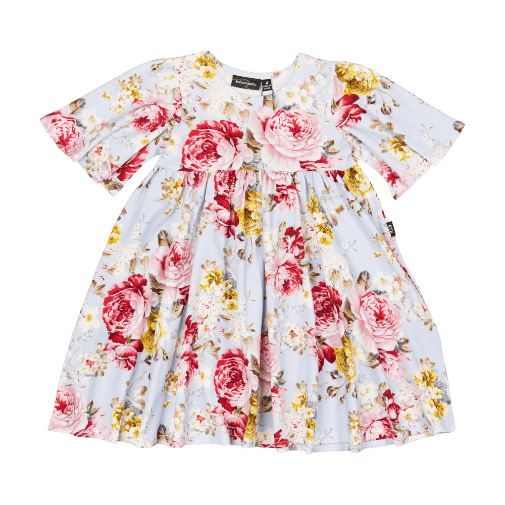 Rock Your Baby Vintage Floral Goldie Dress