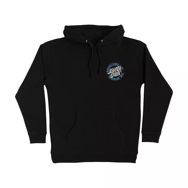 Santa Cruz Mens Natas Screaming Panther Pullover Hoodie - Black