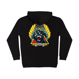 Santa Cruz Mens Natas Screaming Panther Pullover Hoodie - Black