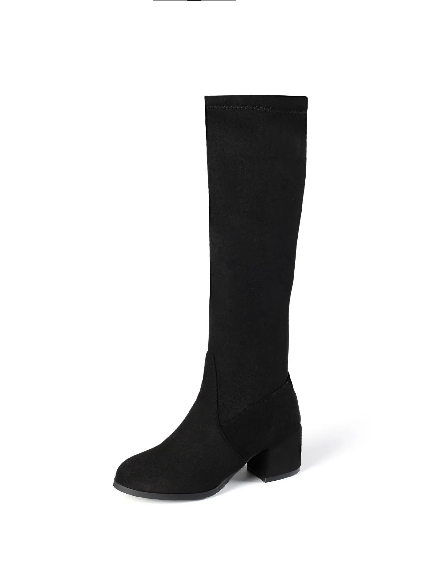 Solid Color High Boots Women's Boots