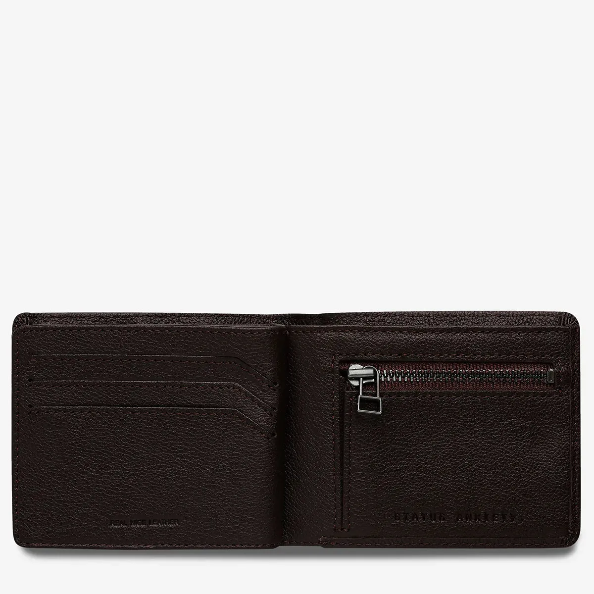 Status Anxiety - Leonard Wallet - Chocolate