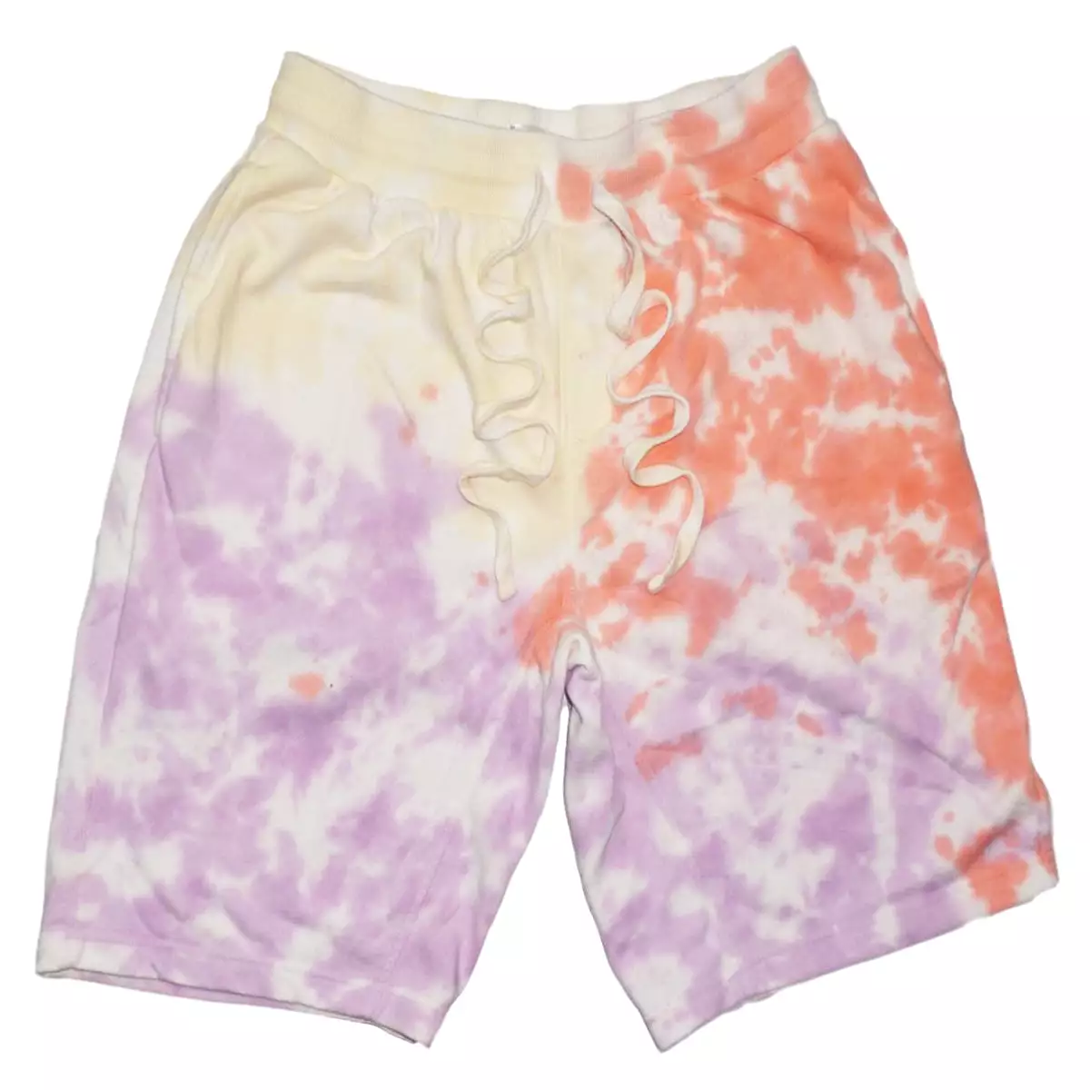 Tie-Dye Shorts (Pink/Yllw/Prp) /D14