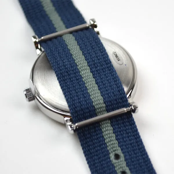 Timex - Weekender - Cream / Blue-Grey Nato Strap