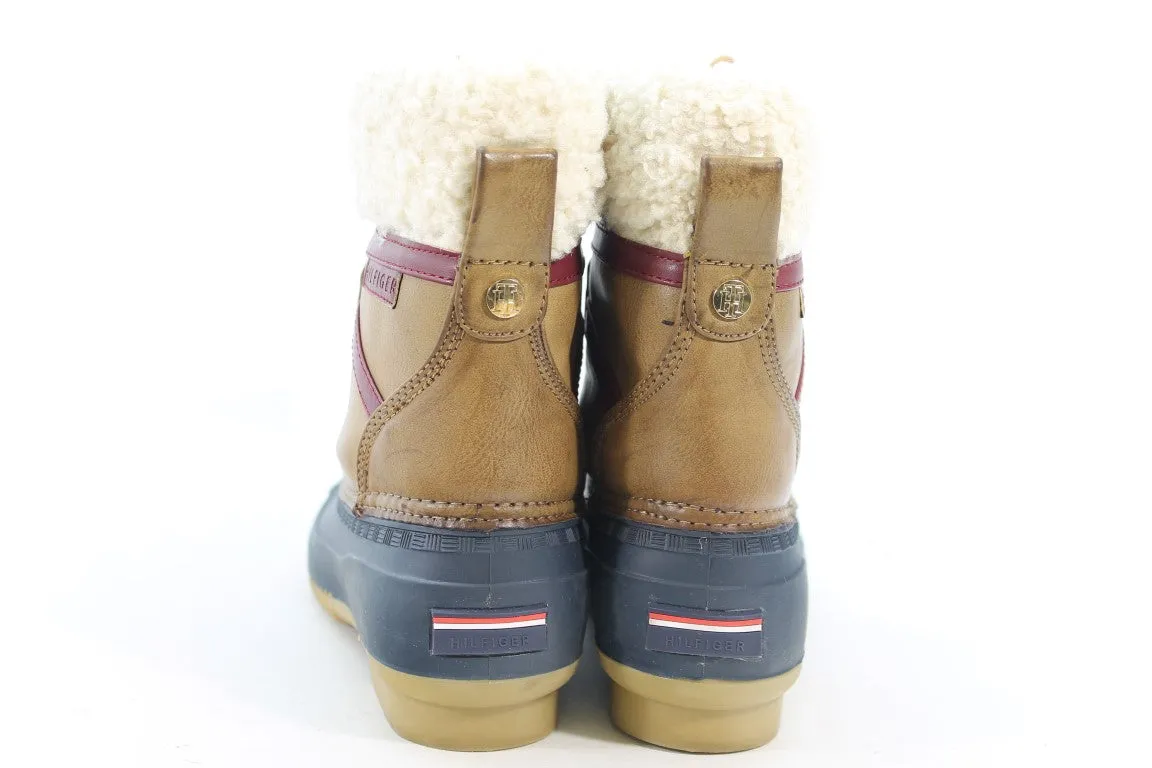 Tommy Hilfiger Rian Women's Navy Boots 8M(ZAP19264)