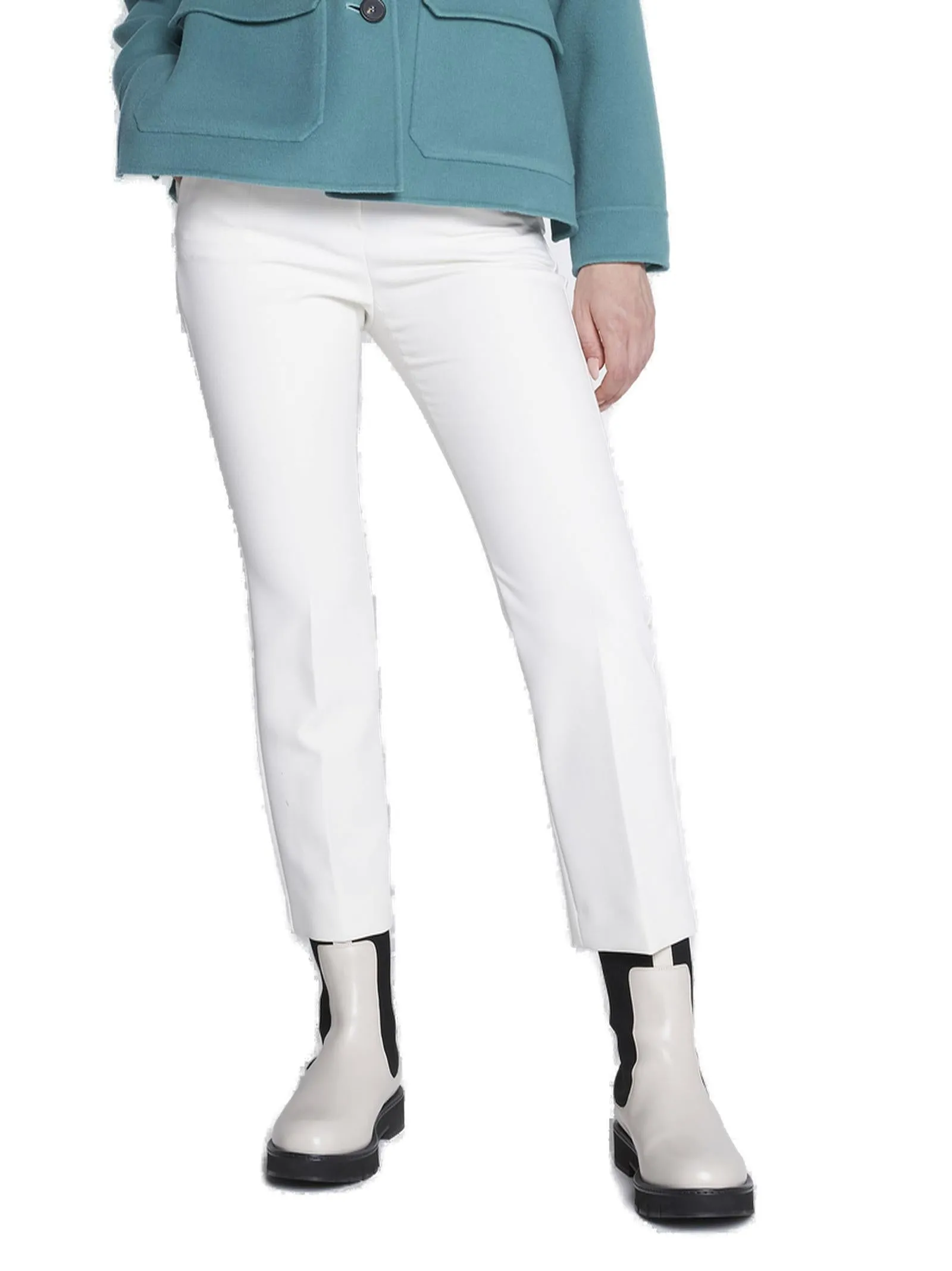 Weekend Max Mara Straight-Fit Cropped Pants