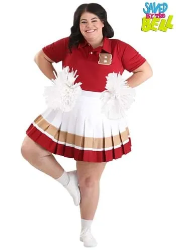 Women's Plus Size Saved By the Bell Cheerleader Costume | Saved by the Bell Costumes